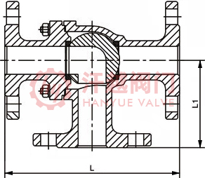 L型三通球閥